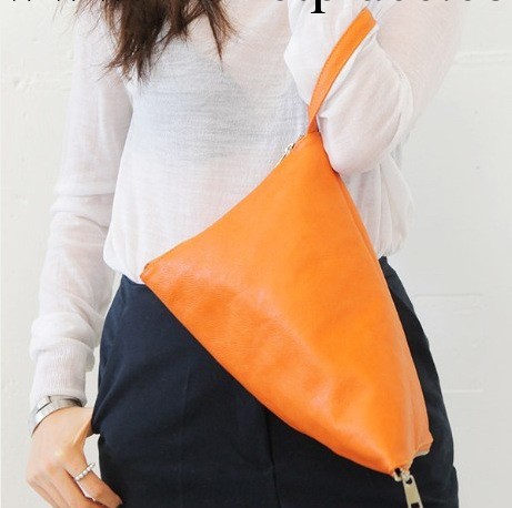 韓國2014東大門獨傢定制時尚經典錐形三角手拿小包包女包工廠,批發,進口,代購