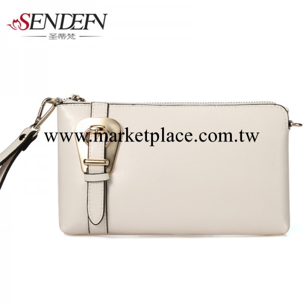 歐美時尚手拿包女2013新款牛皮女包單肩鏈條小包潮女士手抓手挽包工廠,批發,進口,代購