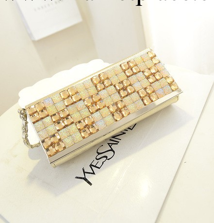 龍韻箱包新款日韓清新時尚小淑女手拿包帶鉆單肩斜跨女包包包批發工廠,批發,進口,代購