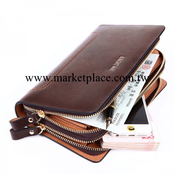 廠傢直銷 奢華多功能大容量真皮手包 商務牛皮男士手拿包 手抓包工廠,批發,進口,代購