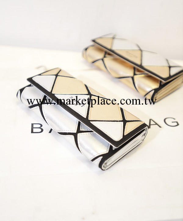 2014新款歐美大牌水立方拼接女士錢包手拿包長款手拿包潮一件代發工廠,批發,進口,代購