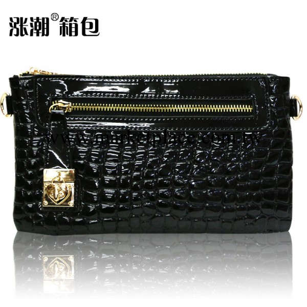 手拿包 女 2014新款韓版長款女士錢包手機包晚宴包 鱷魚紋女錢包工廠,批發,進口,代購