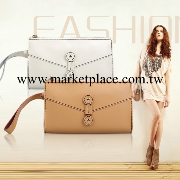 新款韓版單肩斜挎真皮女包潮包牛皮手拿包包女士長款錢包一件代發工廠,批發,進口,代購