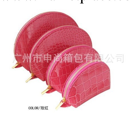 廠傢供應女士四件套PU 小化妝包，經典鱷魚紋化妝包工廠,批發,進口,代購
