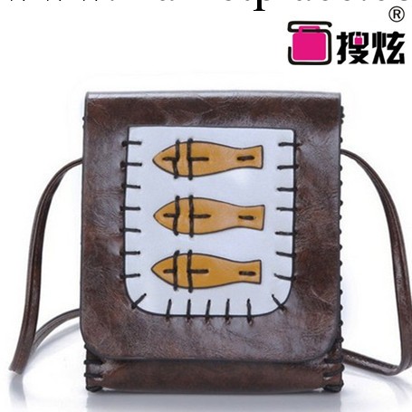 2014最新款女包小魚包時尚個性手拿包動漫包超萌卡通背包高性價比工廠,批發,進口,代購