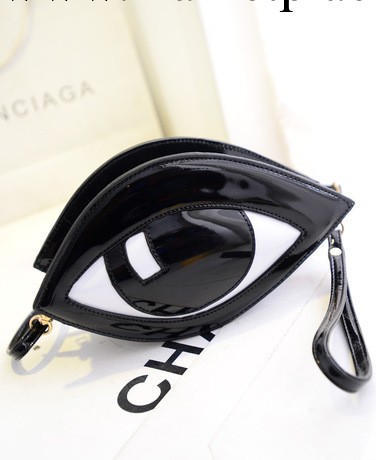 2014新款歐美時尚PU軟面單肩斜跨手提個性眼睛包潮流時尚手拿女包工廠,批發,進口,代購