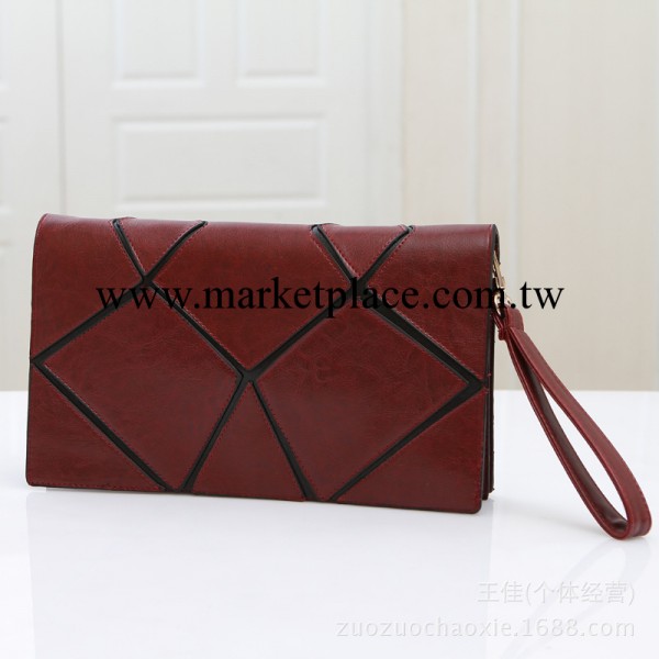 2014新款韓版時尚手提女包批發 條紋女士斜跨單肩包 晚宴會手拿包工廠,批發,進口,代購