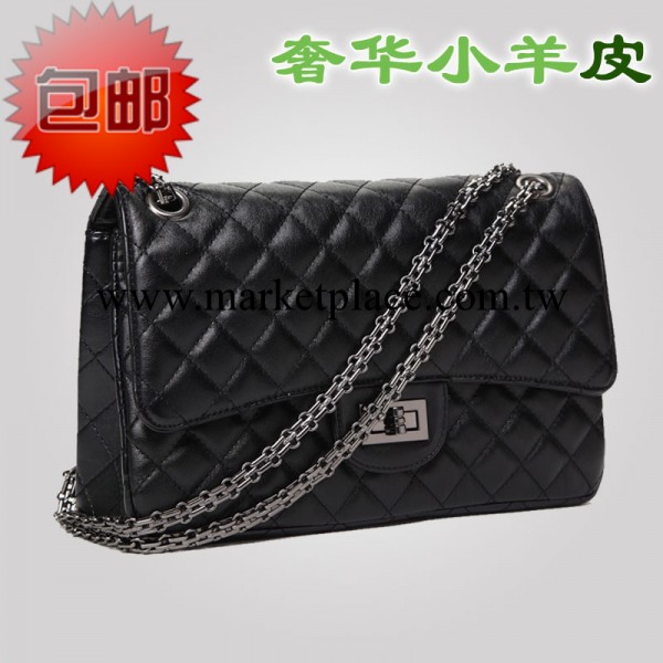 廠傢直銷 時尚女包潮流歐美明星單肩包新款斜跨包袋 菱格手拿包工廠,批發,進口,代購