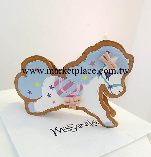 日韓風范夢幻立體小馬萌系可愛木馬包小馬包潮單肩包斜跨手拿女包工廠,批發,進口,代購