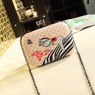特價批發2014新款小馬夾子包 韓版可愛鏈子手拿包迷你小包包工廠,批發,進口,代購