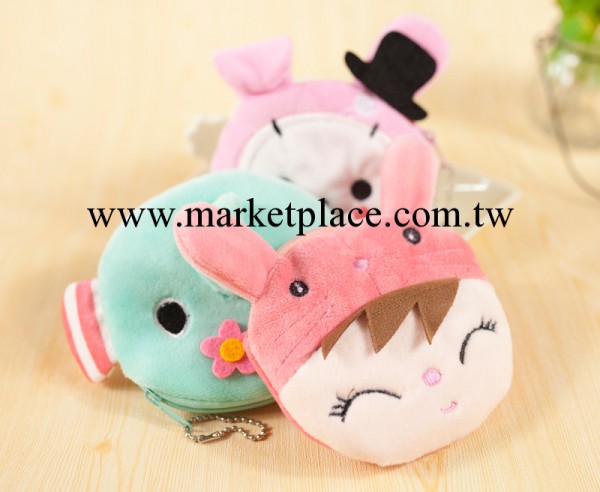 日韓可愛 憂憂兔 藍色小象硬幣包 零錢包工廠,批發,進口,代購