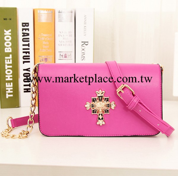 潮流女包 2014新款潮時尚女士化妝包鏈條單肩斜挎兩用小包工廠,批發,進口,代購