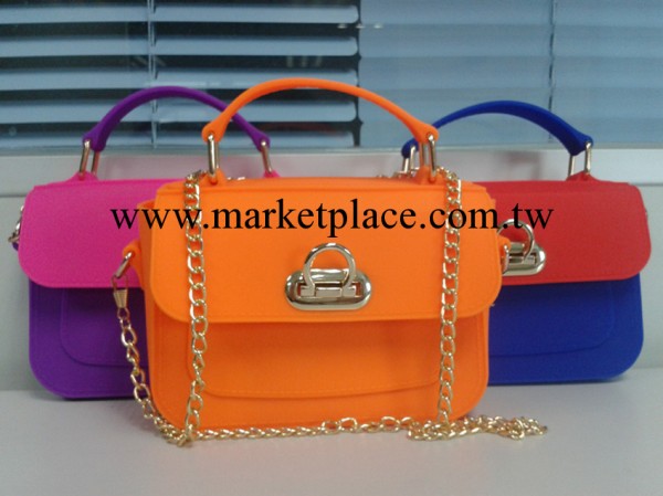 手提斜挎兩用 手提包 單肩斜挎矽膠包 矽膠手拿包工廠,批發,進口,代購