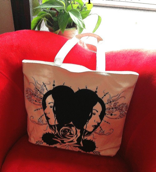 義烏女包批發一件代發唯美帆佈包 手提單肩兩用包 可愛 韓版女包工廠,批發,進口,代購