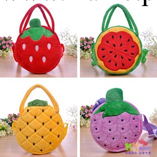 特價兒童寶寶包包公主手拎斜挎兩用包雙拉鏈西瓜水果書包WJ085工廠,批發,進口,代購