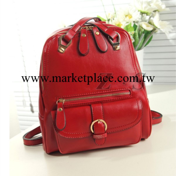 2014新款雙肩包時尚 韓版學院風女士背包休閒時尚兩用女包包LZ266工廠,批發,進口,代購