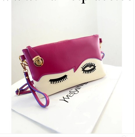 2014春夏新款兩用大眼睛包小版插鎖單肩手提斜跨包時尚百搭女包TR工廠,批發,進口,代購