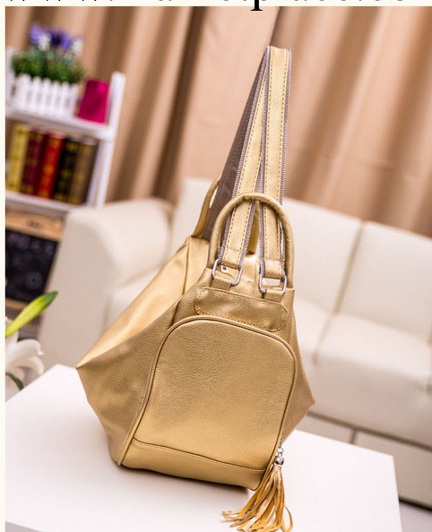 廠傢直銷2014年新款潮百搭女包大牌時尚歐美軟面單肩雙肩兩用包工廠,批發,進口,代購