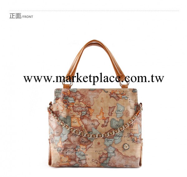 時尚圖文系列百搭兩用包工廠,批發,進口,代購