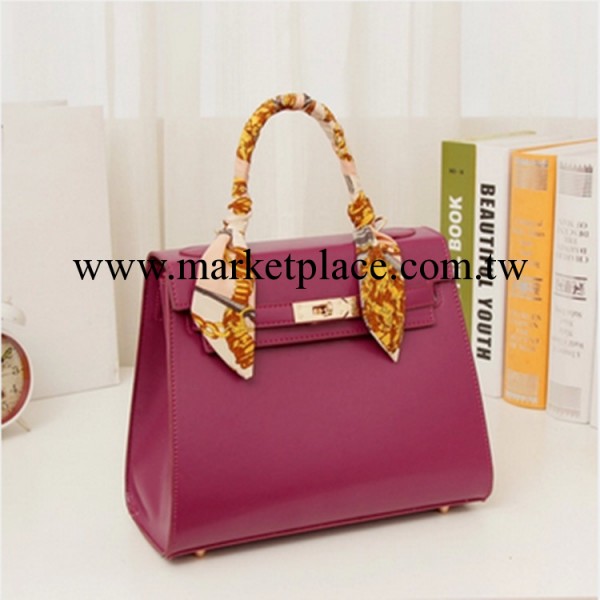 2014春季新款歐美風時尚女包 大牌潮流包絲巾兩用手提單肩包LMN工廠,批發,進口,代購