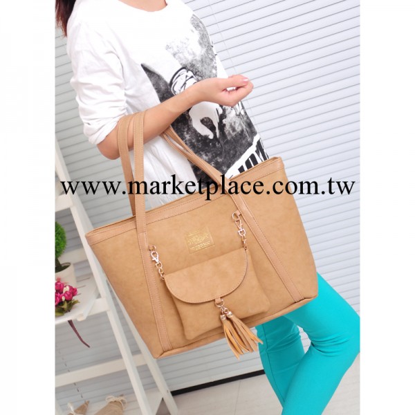 秋季新款女包韓版時尚吊兜流蘇掛墜子母包單肩包兩用包批發混批工廠,批發,進口,代購