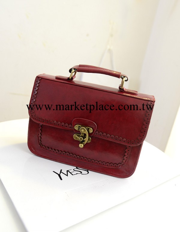 廠傢直銷2014復古森系雙面兩用郵差包 單肩手提斜跨女包包工廠,批發,進口,代購