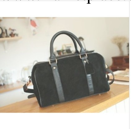 秋冬新款2014韓版女式包包 磨砂皮女包手提斜挎兩用包包1284工廠,批發,進口,代購