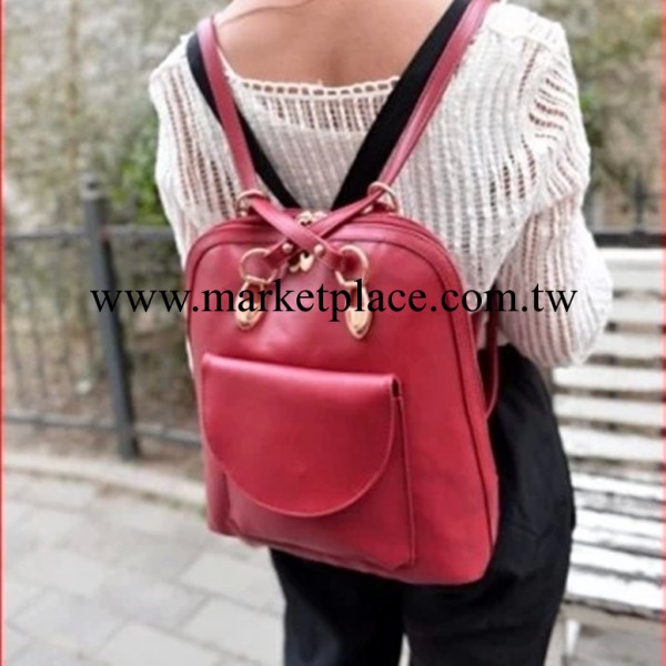 2014夏季女包單肩雙肩包兩用女士包學生背包學院風休閒時尚潮包工廠,批發,進口,代購