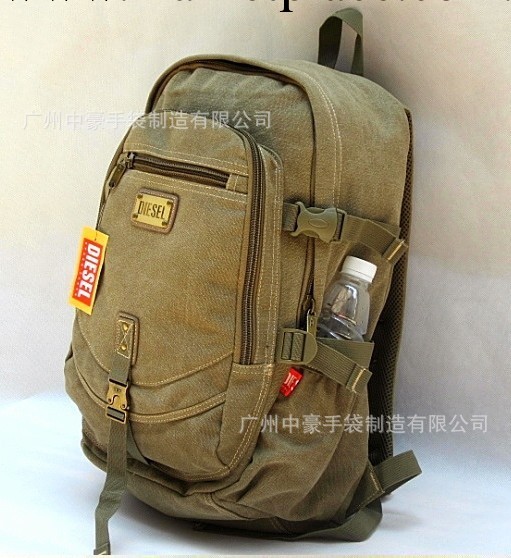 廠傢供應2011流行時尚戶外優質純棉帆佈手提肩背兩用背包工廠,批發,進口,代購