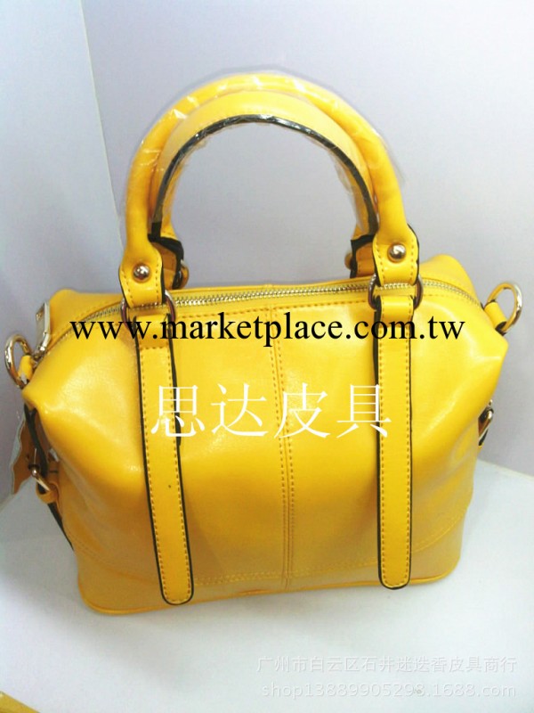 2014歐日韓時尚潮流糖果色 牛皮手提斜挎兩用休閒女包 1034工廠,批發,進口,代購