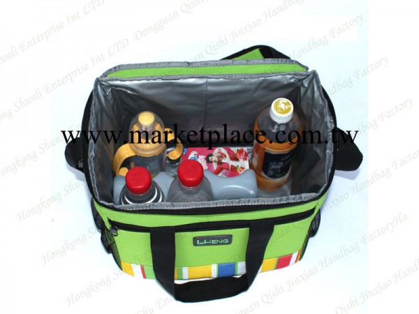 定制食物儲存冰袋單肩斜挎兩用滌綸野餐冰包食物保溫保鮮冰袋工廠,批發,進口,代購