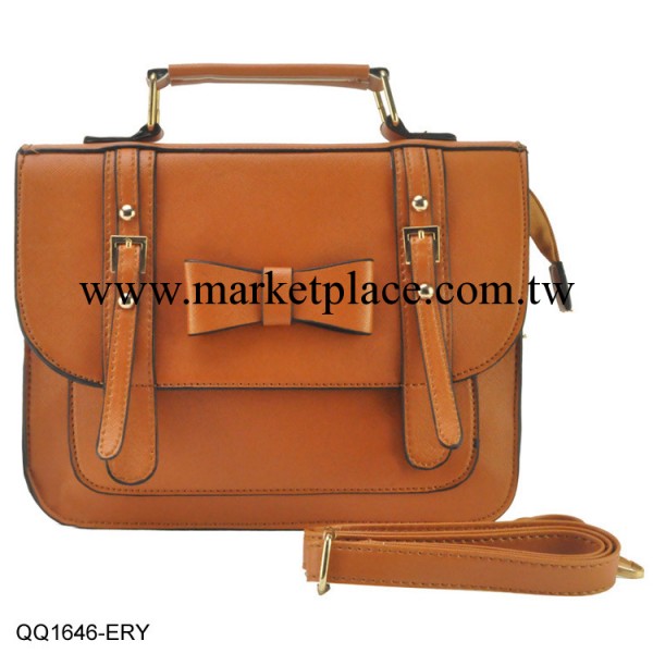 2013新款女郵差包 復古學院英倫風單肩斜跨包  兩用包 QQ1646工廠,批發,進口,代購