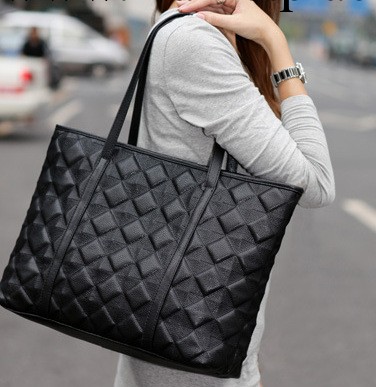 2014新款女式包包 韓版菱格手提包 女士單肩斜跨兩用包 一件代發工廠,批發,進口,代購