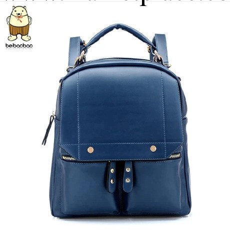 2014新款女包 單肩雙肩包兩用女士背包 學院風韓版休閒時尚潮PU包工廠,批發,進口,代購