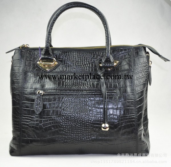 2013新款廠傢直銷頭層壓紋真皮牛皮歐美風大牌時尚兩用包包1808工廠,批發,進口,代購