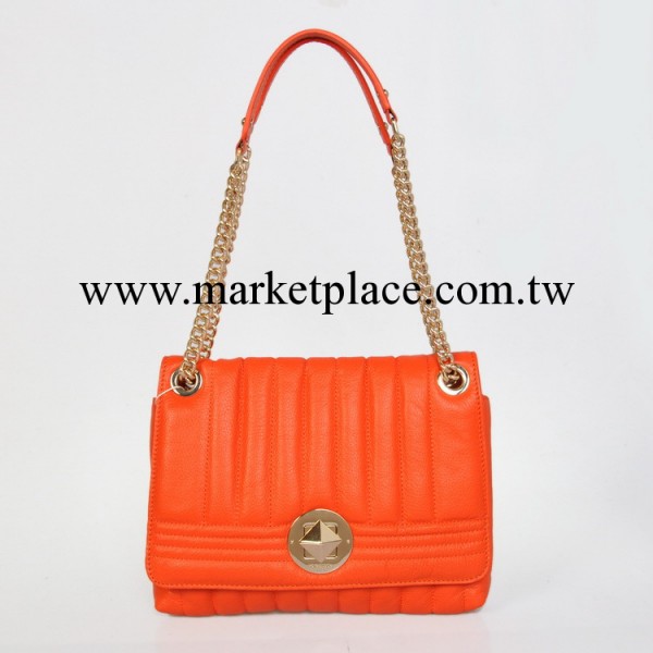 2014新款 kate 凱特 ks 韓版 真皮牛皮 條紋 單肩斜跨兩用女包工廠,批發,進口,代購