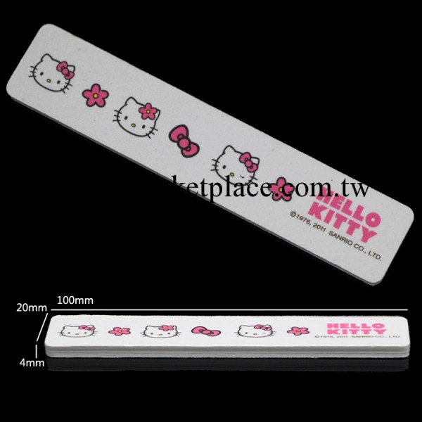 指甲油美甲工具用品批發 指甲銼條kitty貓 10cm長工廠,批發,進口,代購