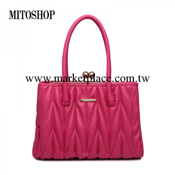 新款韓國時尚女包MITOSHOP品牌女包 批發春夏潮褶皺包手提單肩包工廠,批發,進口,代購