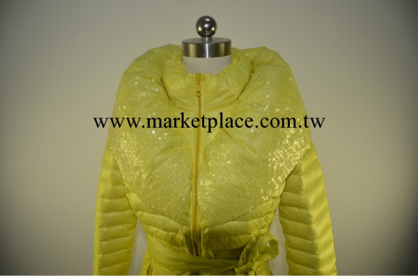 2013年新款冬裝 PINKO新款女式中泡泡領羽絨衣工廠,批發,進口,代購