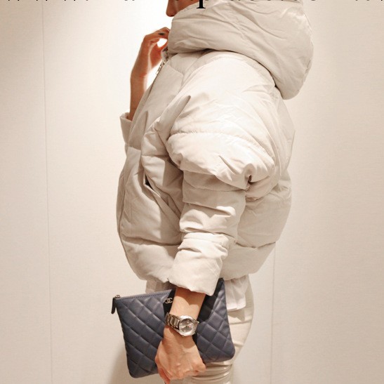 2013冬裝新款韓版女裝 連帽短款加厚棉衣女面包羽絨棉服批發・進口・工廠・代買・代購