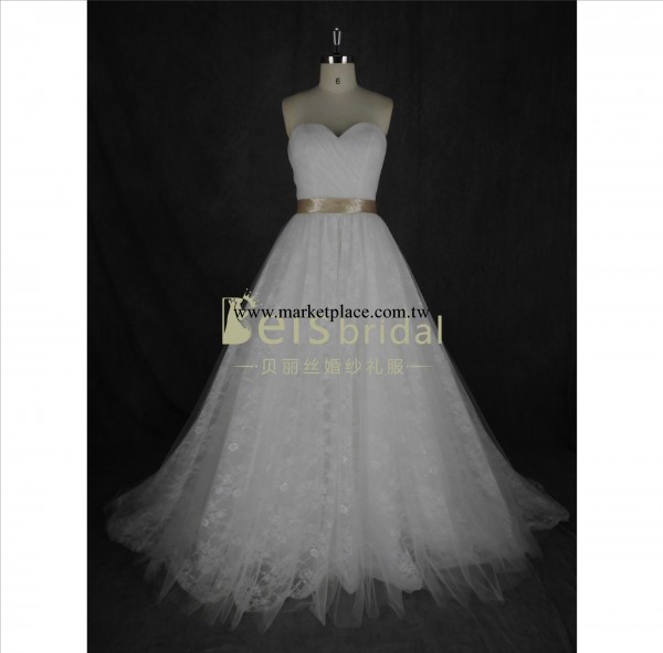 廣東中山廠傢直銷中高檔婚紗ALINE bridal dress made in China工廠,批發,進口,代購