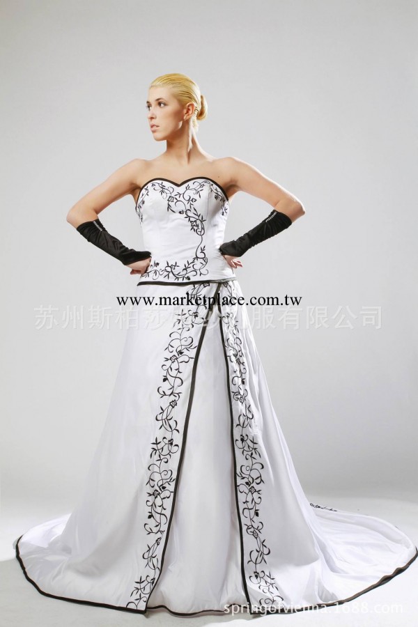 斯柏莎Sposa 新款歐美定制外貿婚紗 高端定制蘇州婚紗禮服工廠,批發,進口,代購