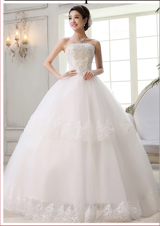 新款婚紗禮服供應批發婚紗禮服廠傢直銷齊地白色婚紗2013工廠,批發,進口,代購