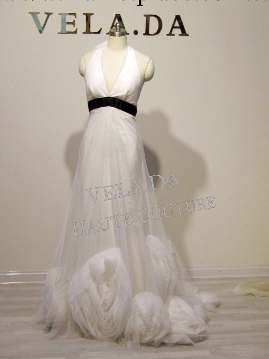 維拉達 高級手工定制婚紗禮服 拖尾婚紗晚禮服 上海實樣W-9997工廠,批發,進口,代購