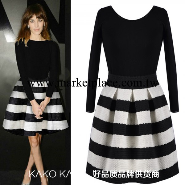 2014春季外貿原單品牌女裝連衣裙 歐洲站女裝一件代發代理YZ829工廠,批發,進口,代購