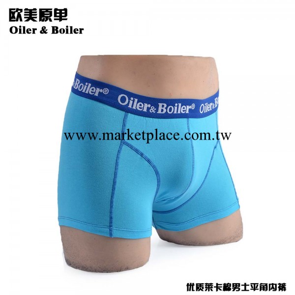 外貿歐美品牌oiler boiler萊卡棉男士平角內褲93402工廠,批發,進口,代購