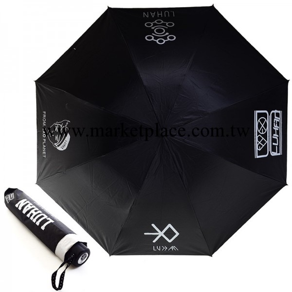 EXO 鹿晗 XOXO 十二月的奇跡 個人款 雨傘 周邊 【YS039】批發工廠,批發,進口,代購