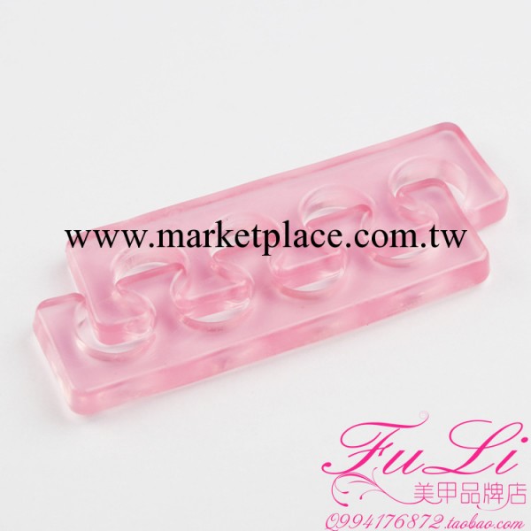 美甲矽膠分指棉 軟膠分指棉 重復使用分指器 美甲工具工廠,批發,進口,代購