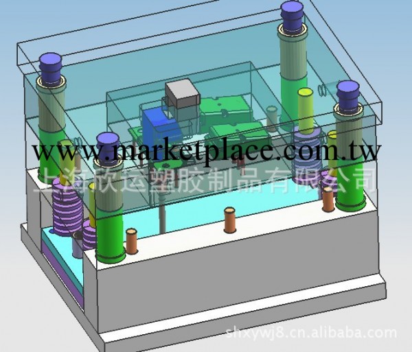 欣運註塑模具廠加工訂做S136鋼高檔水瓶模具開模工廠,批發,進口,代購