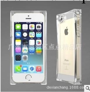 新款熱賣 iPhone5S/5手機殼 蘋果5S/5保護殼 水立方 水晶透明殼工廠,批發,進口,代購